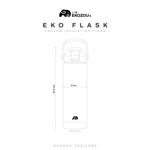 EKO FLASK x TOKYO SWEET 750 ml / 24 oz | Hot & Cold | Limited Edition